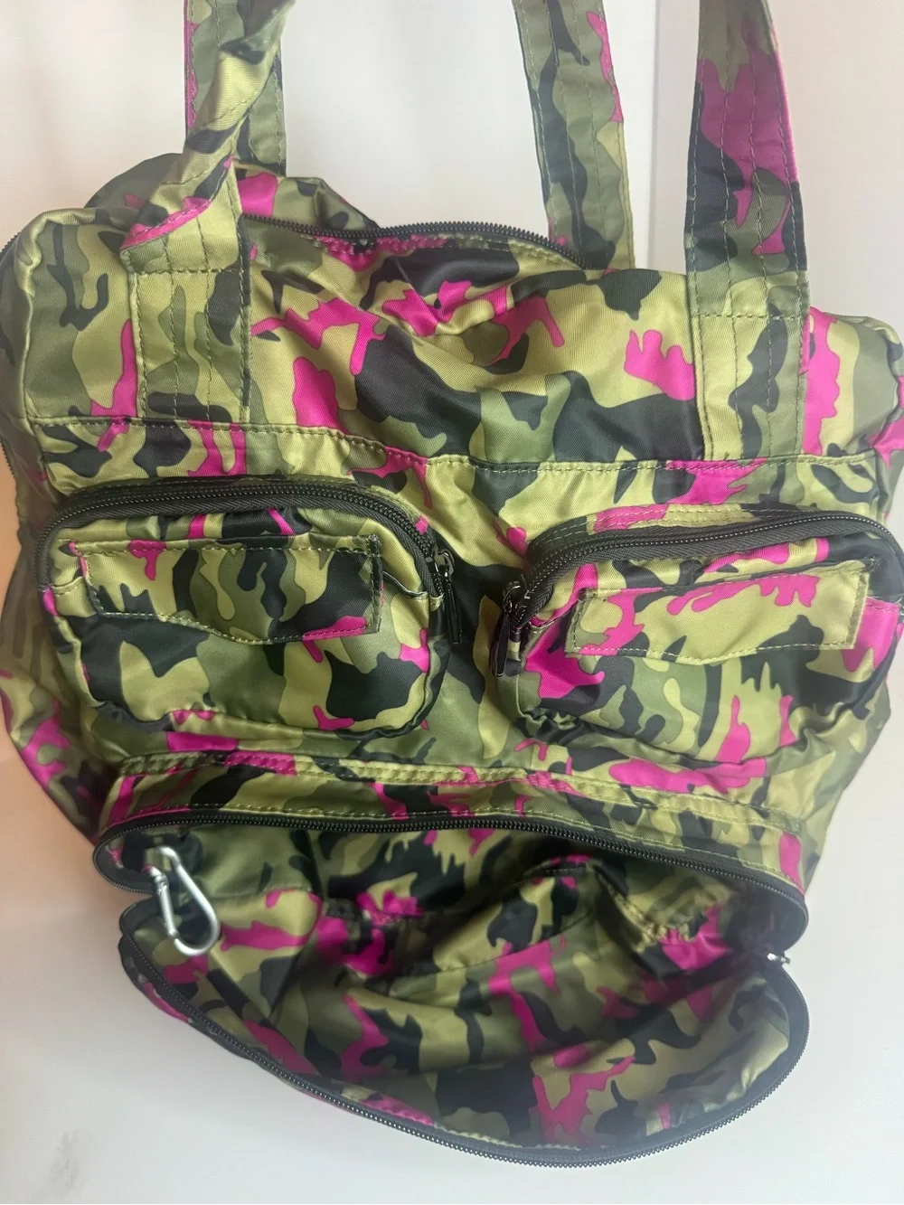 #377 Lug Puddle Jumper LE Packable Camo Tote Bag